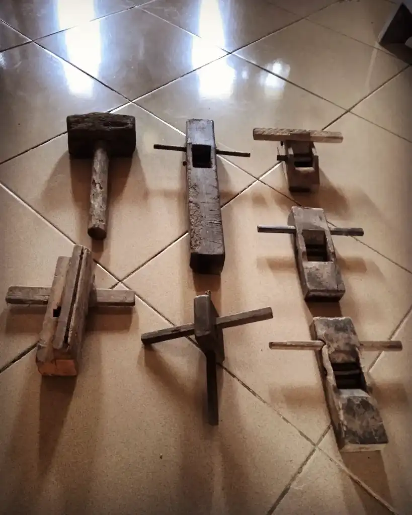 Tools pertukangan kayu vintage set