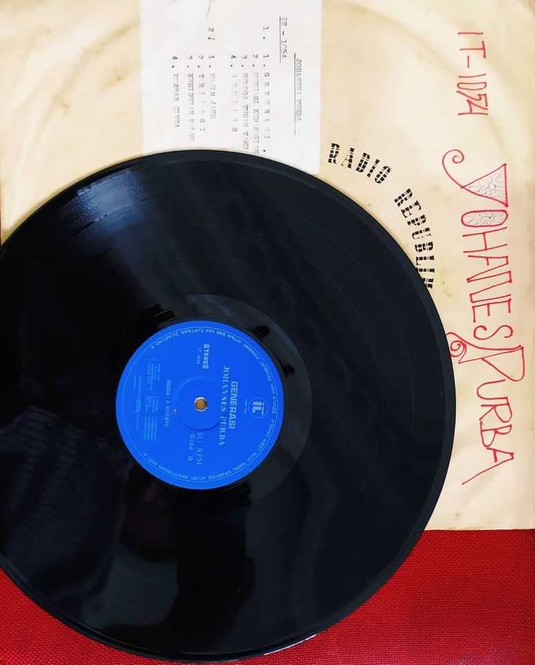 Piringan Hitam Album Koleksi Lagu Yohanes Purba