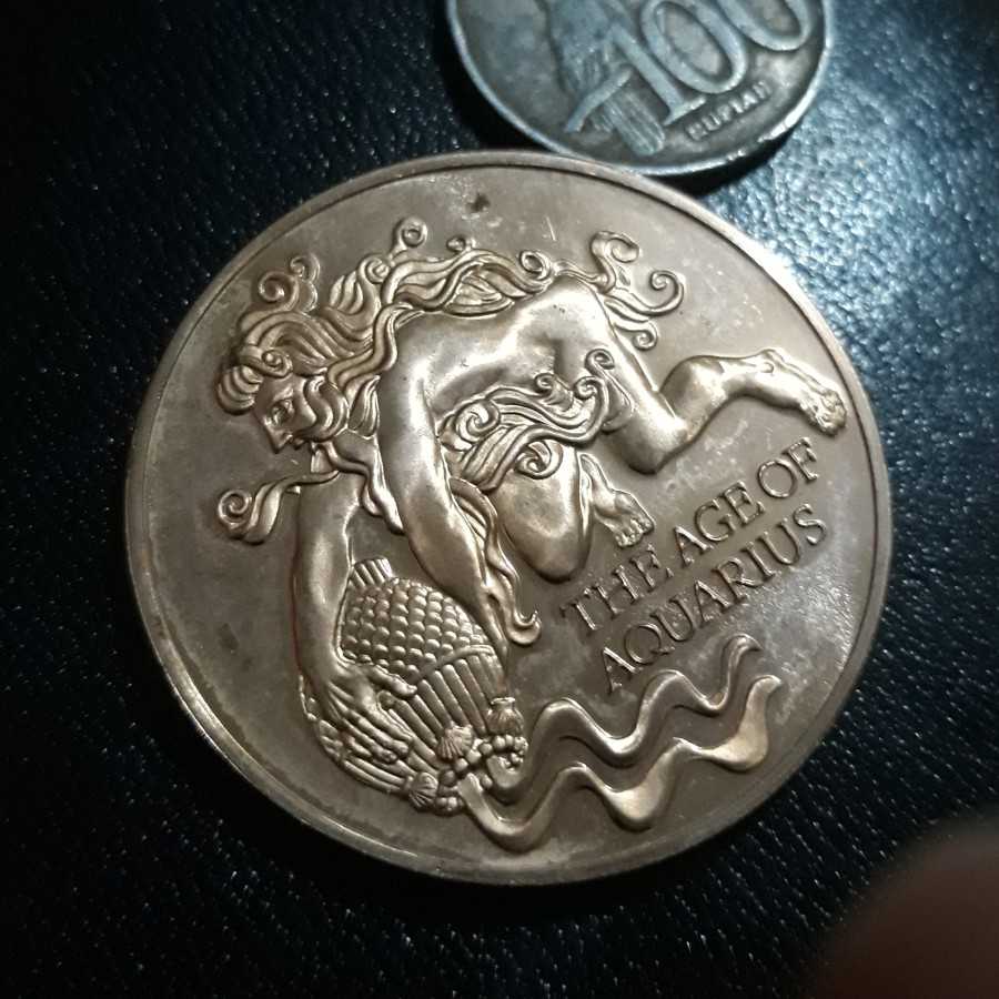 Token / Koin / Souvenir - Zodiac Aquarius