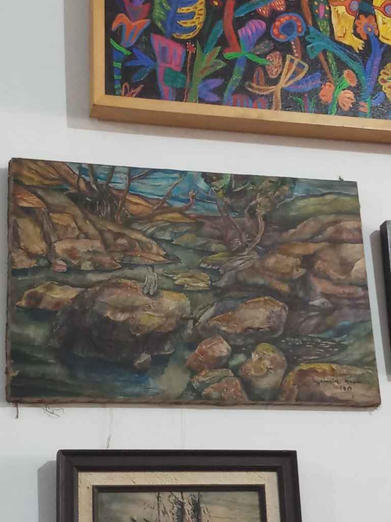 LUKISAN "GADIS PENYENDIRI"