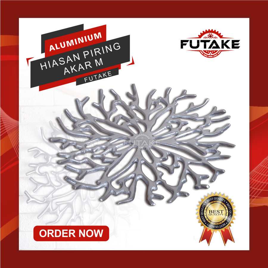 Ornamen ALUMINIUM M AKSEN DEKORATIF ELEGAN BAHAN ALUMINIUM HALUS