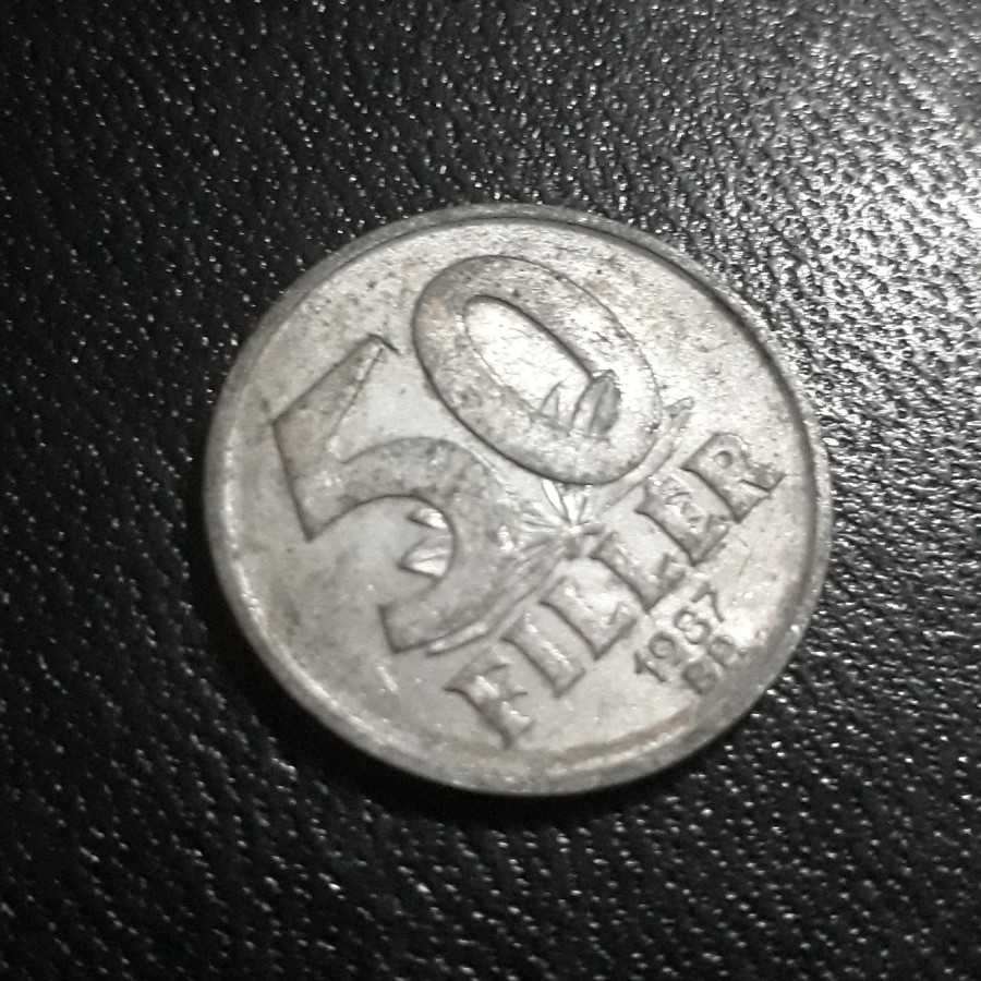Hongaria ( Hungary ) - 50 Filler 1987 : Koin / Asing / Kuno