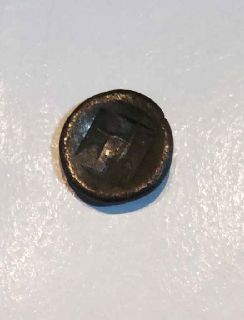 1 Pcs Koin Perak Kuno Massa, Koin barter Era Majapahit (K 0004)