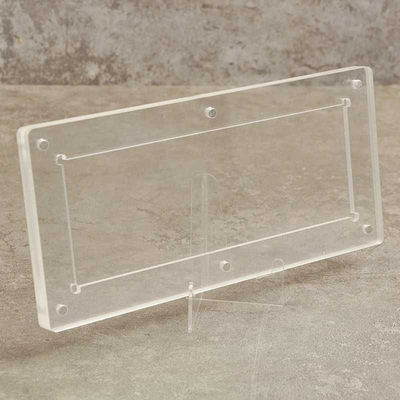 one touch magnetic horisontal 180pt card holder pelindung kartu basket