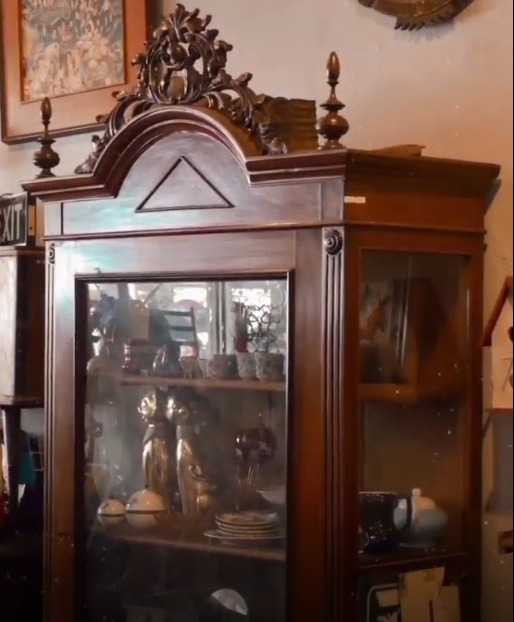 Lemari Cunduk Jawa Finsing Super Alus