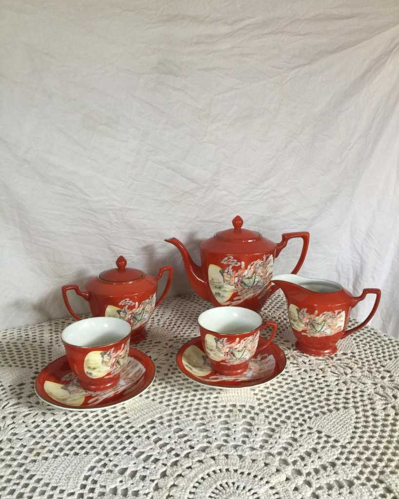 Cangkir Set Bahan Terakota