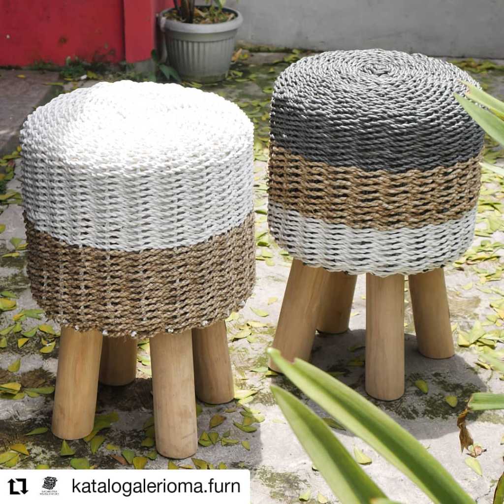 Kursi Stol Anyam.