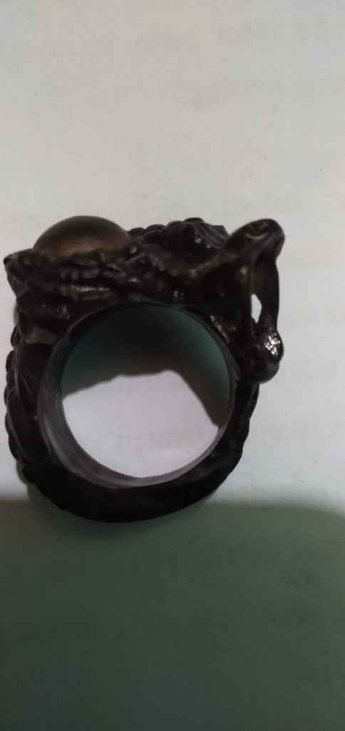  Cincin  Kayu  Motif Naga Kayu  Nagasari  