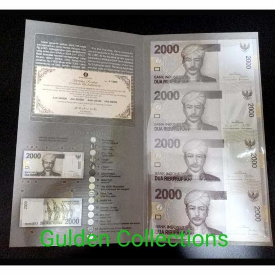 Uncut 2000 x4 UNC Full Set