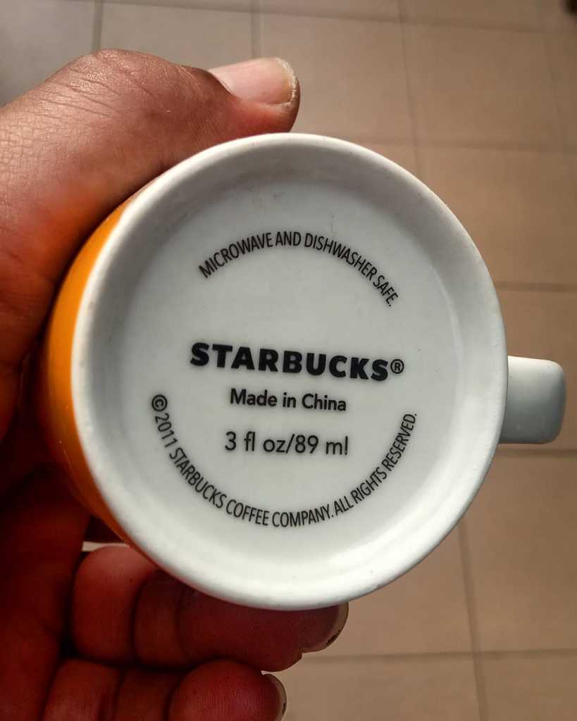 Merchandise mug keramik mini "Starbucks" Beijing.
