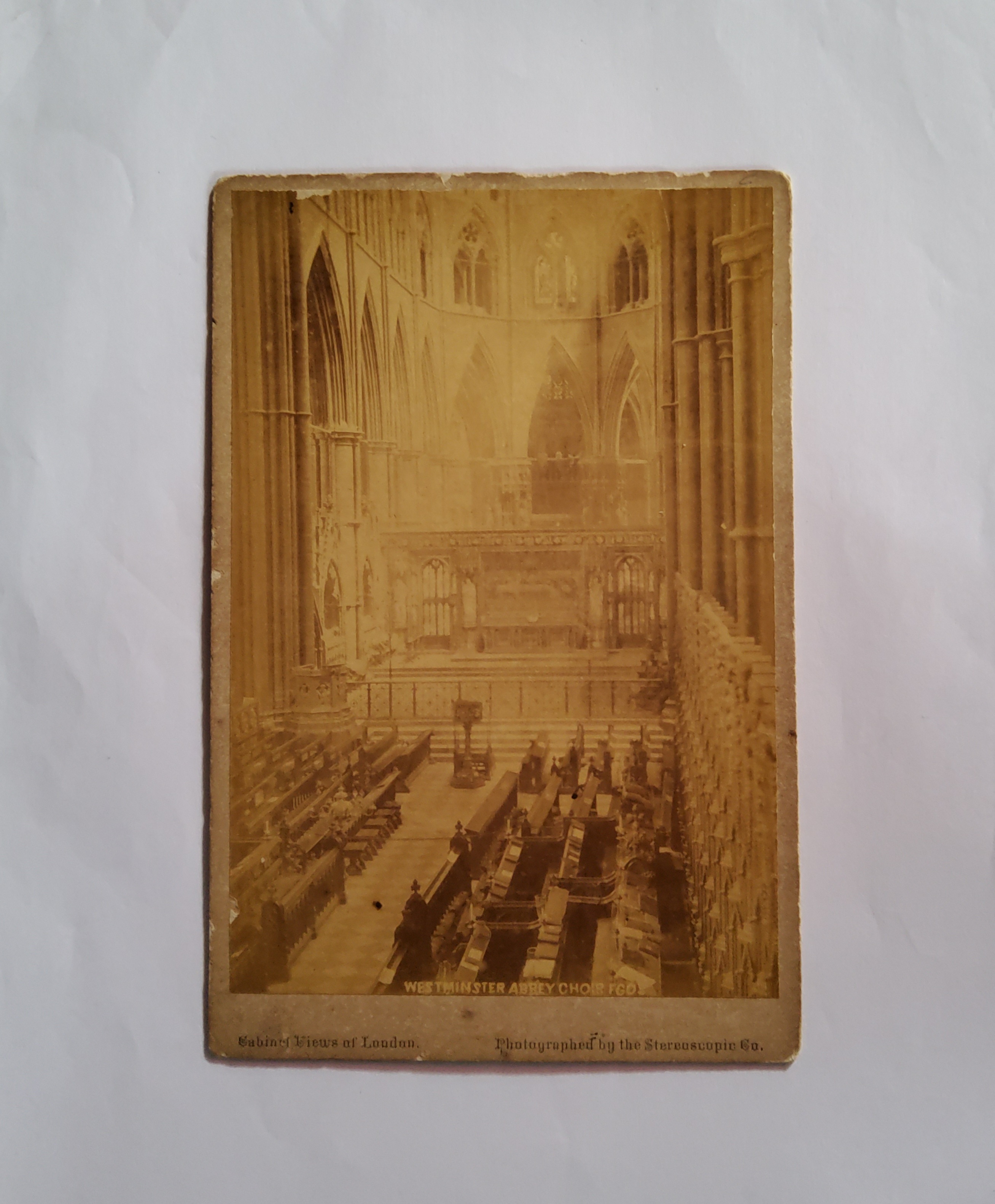 Foto antik / Foto kuno; estimasi tahun 1870-an awal; ukuran 16,5cm x 11cm