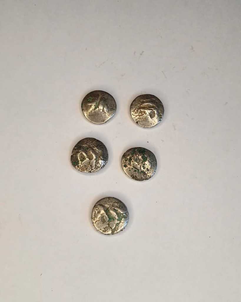 Javanese DAHA/ JENGGALA, Silver Massa (CA. 11th - 13th Century).