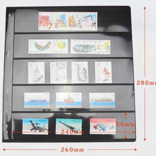 Refill uang pmg perangko mingt hitam lebar 5 baris bijian eceran