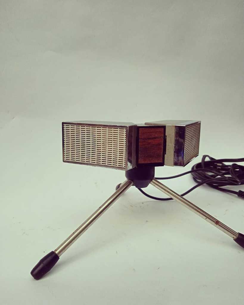 Microphone desktop Antik Stereo, era tahun 1960-an