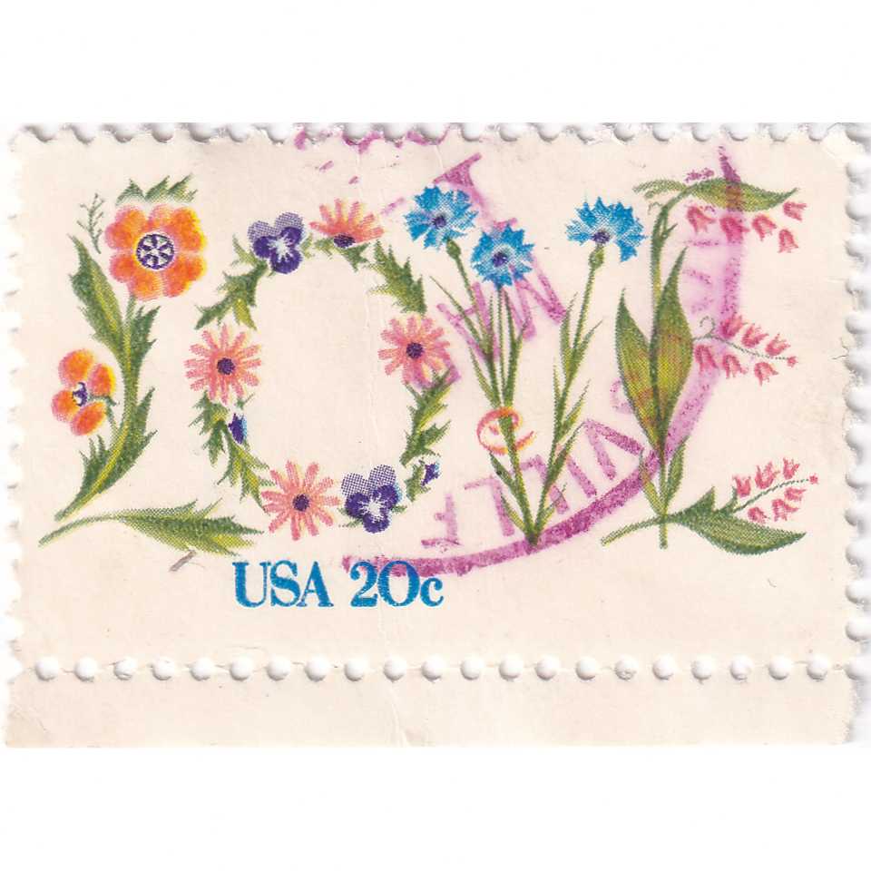 Prangko United States 1982 - Love Perf. 11 Used