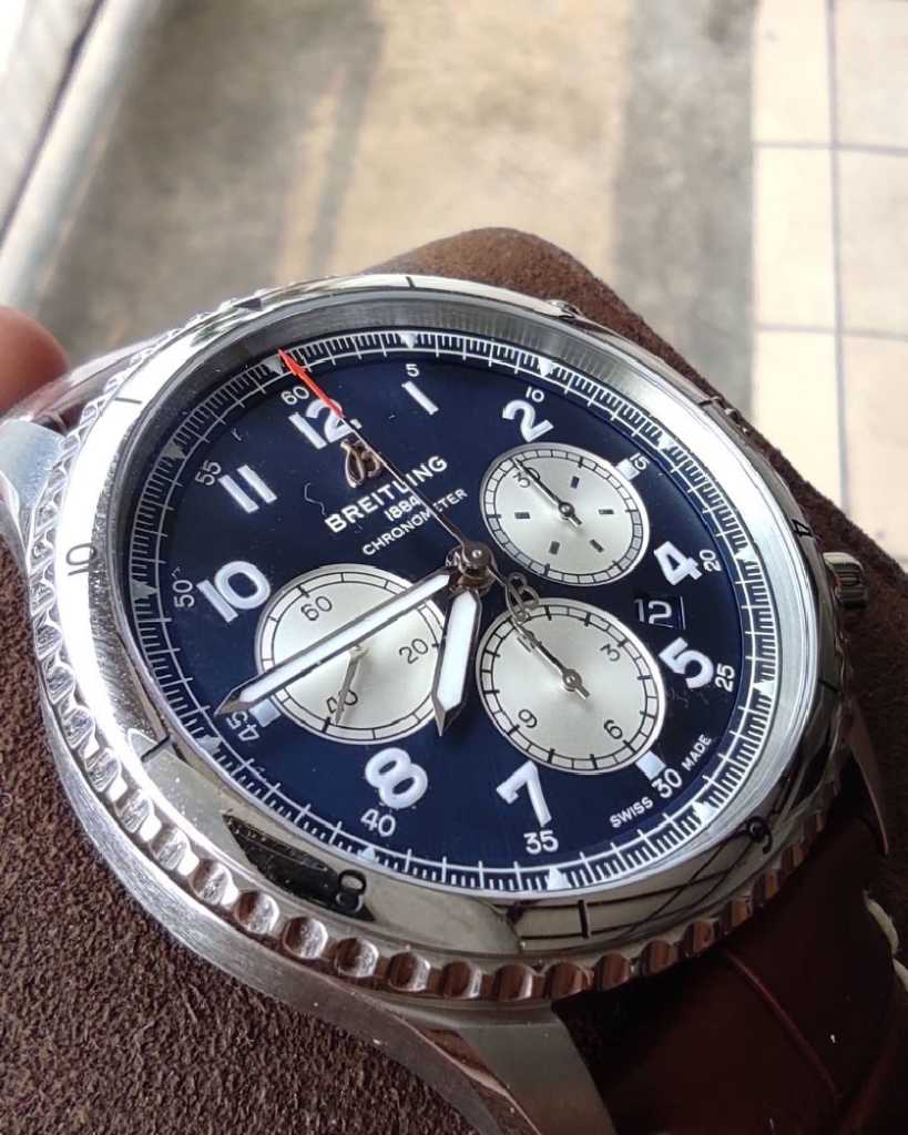 Jam tangan breitling 1884 original hot sale