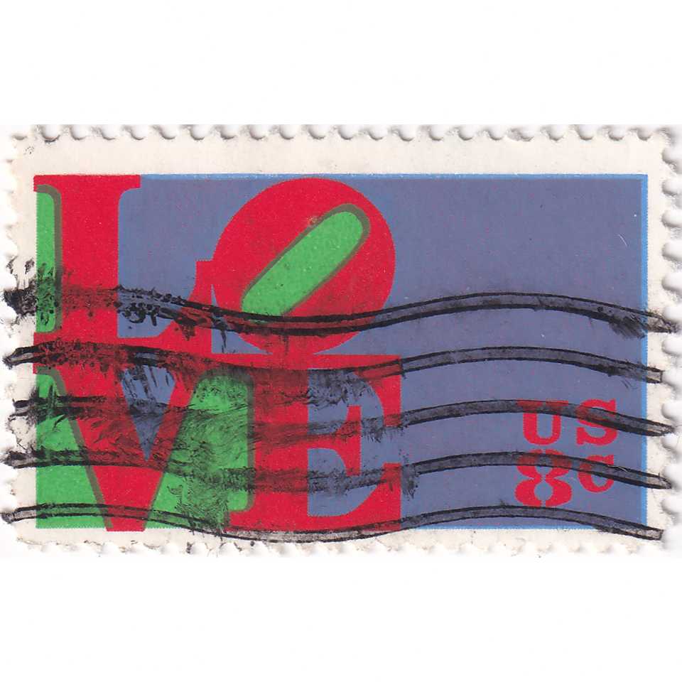 Prangko United States 1973 - Love Used
