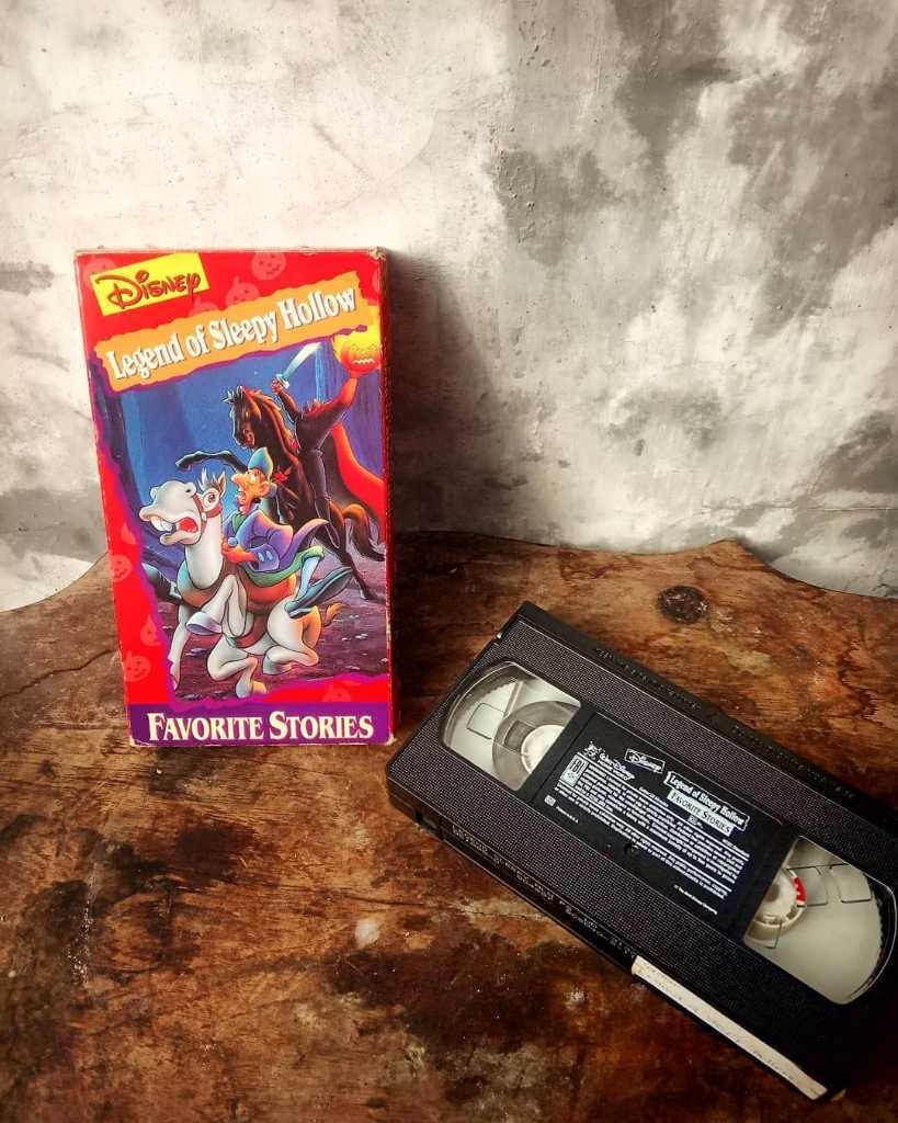 Casette Video cartoon VHS "Legend of Sleeping Hollow - Disney".