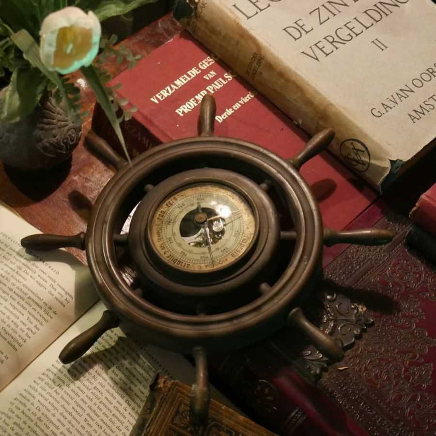 Barometer jerman antik langka tahun 1950