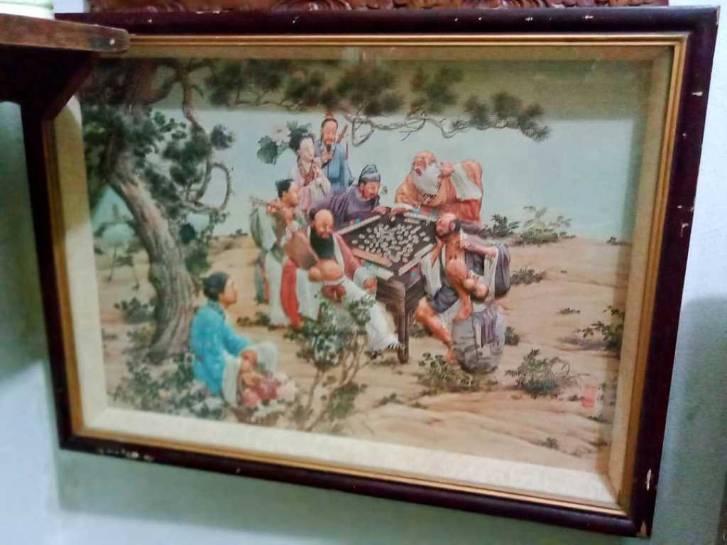 Gambar embos / Timbul..( 55 x 41 cm ).