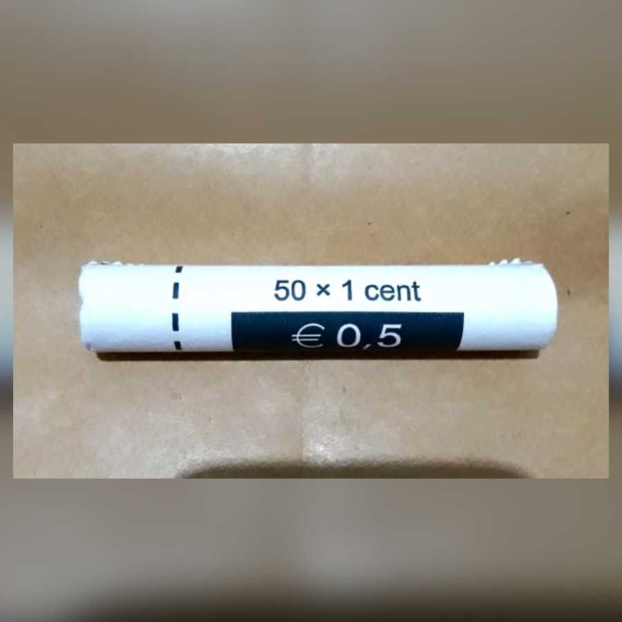 Belanda (Netherlands : Europian Union) - 1 roll 1 cents 2001