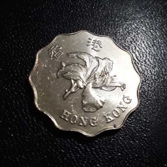 Hong Kong - 2 Dollars 1998 : Koin / Asing / Uang Kuno