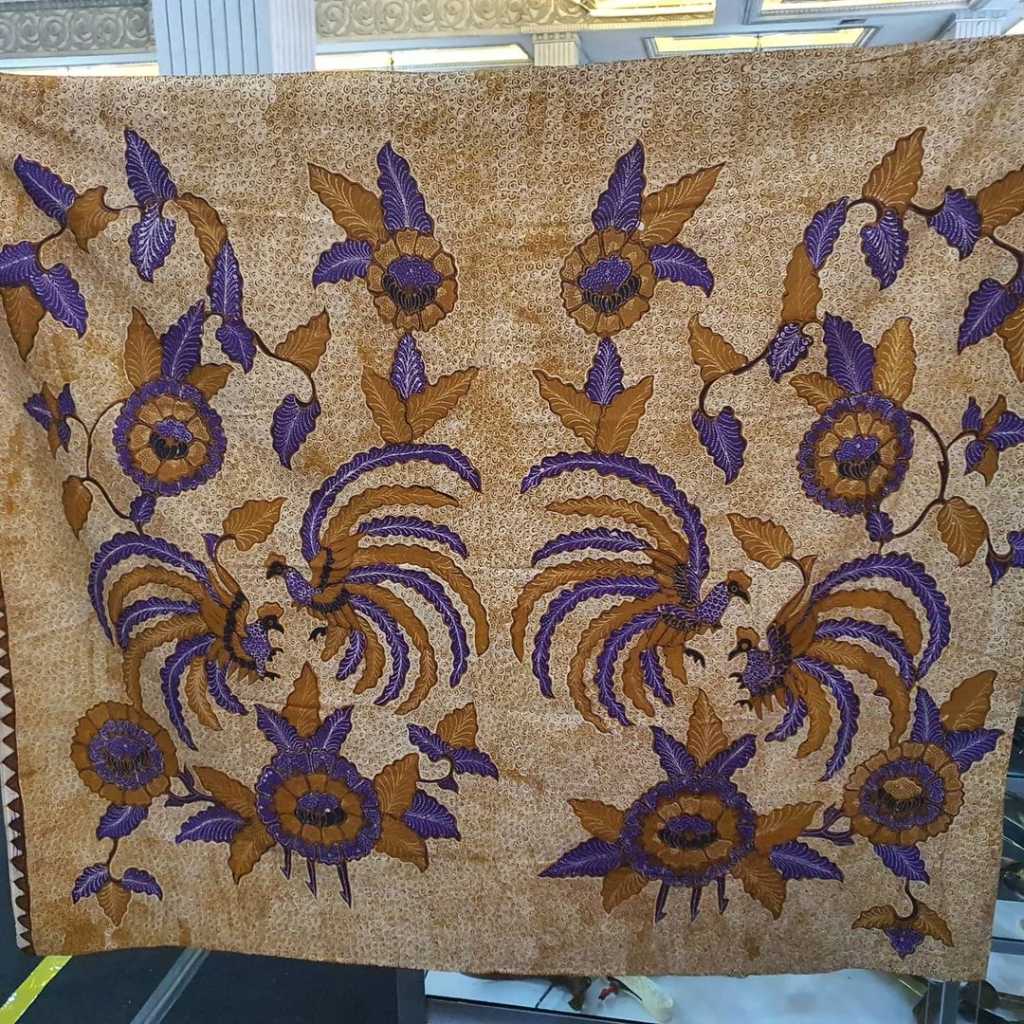 Batik cantik,dengan motif&Warna kesayangan saya Purple Violet,