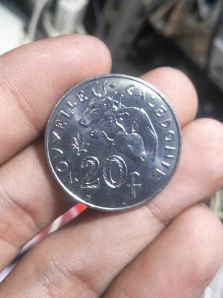 A 2205 Koin Kuno Republika Francaise 20 Francs 2013 Kondisi Sesuai Gambar