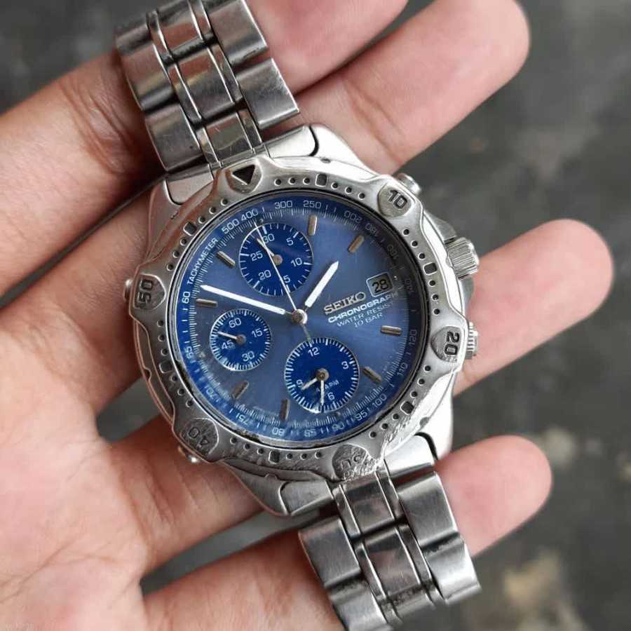 JAM TANGAN SEIKO CHRONO 7T32 6E40