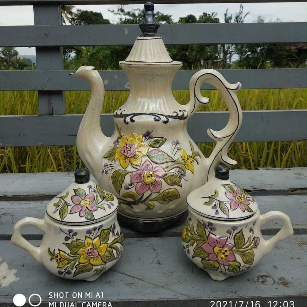 Jumbo tea set Japan vintage