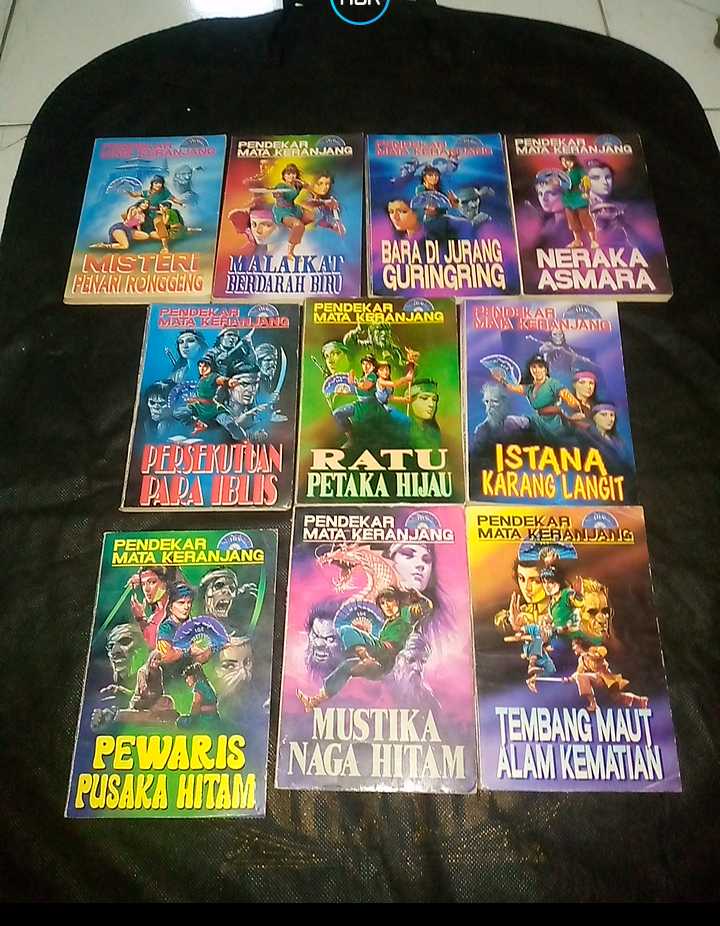 Buku  Cerita Silat PENDEKAR MATA KERANJANG  - DIJUAL ECERAN / SATUAN