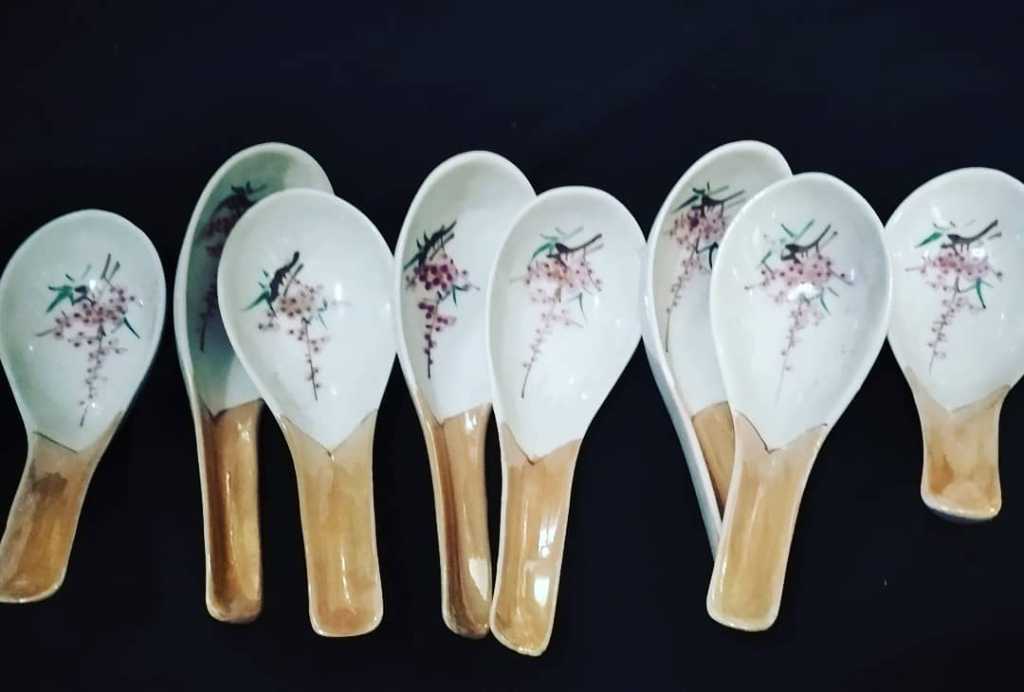 Sendok bebek keramik ukuran sedang