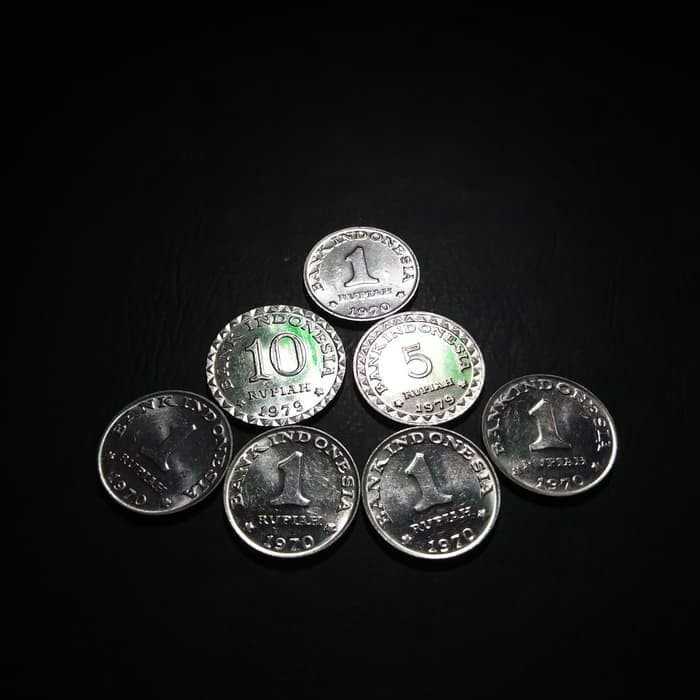 uang kuno paket mahar nikah 20 rupiah koin