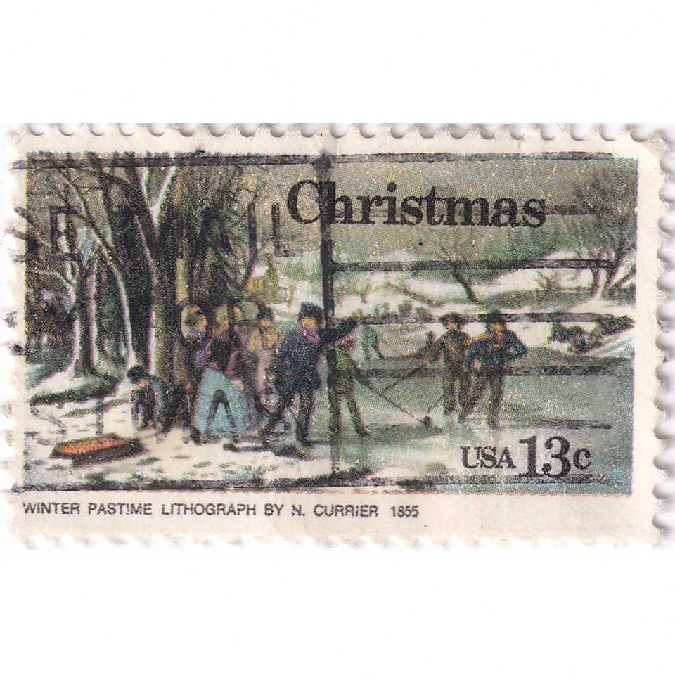 Prangko United States 1976 - Christmas Stamps AQH Used