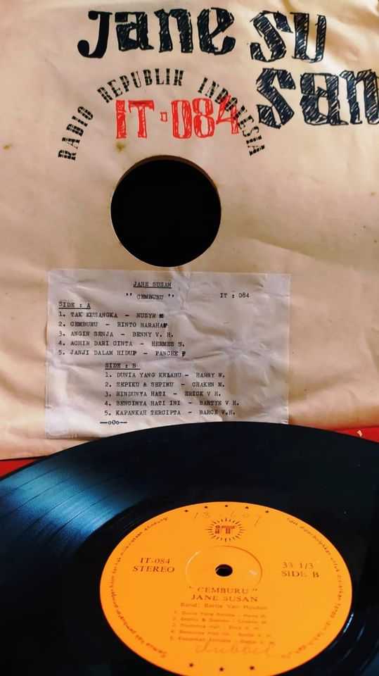 Piringan Hitam Jane Susan - Cemburu