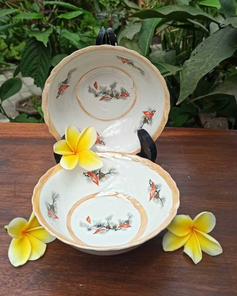 Mangkok Keramik Vintage