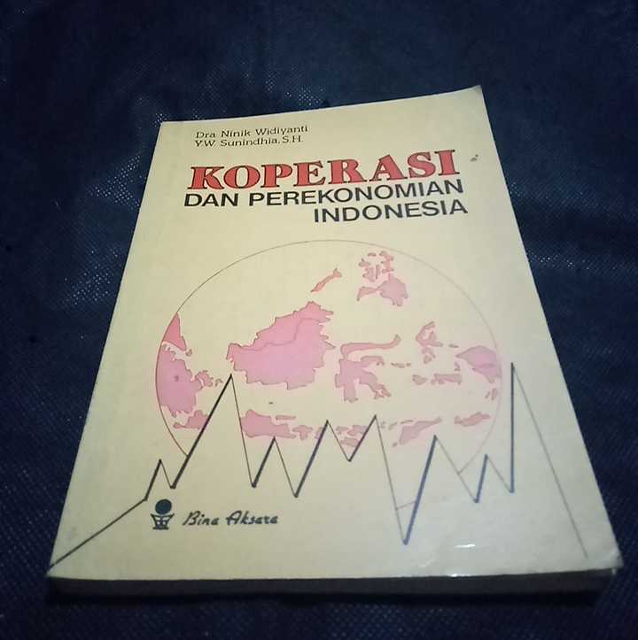 Buku KOPERASI dan Perekonomian Indonesia - Oleh Ninik Widiyanti - Terbitan Bina Aksara - Cetakan Pertama -Tahun 1989