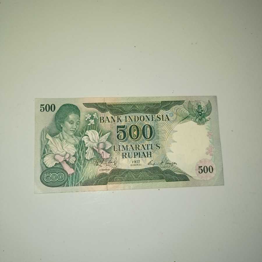 uang kuno 500 ibu konde 1977