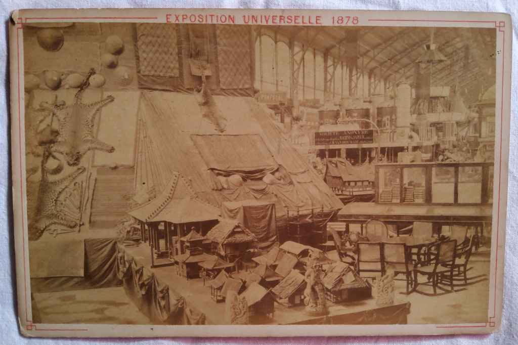 Foto Antik / Foto Kuno ; estimasi tahun 1870-an; ukuran 16,5cm x 11cm