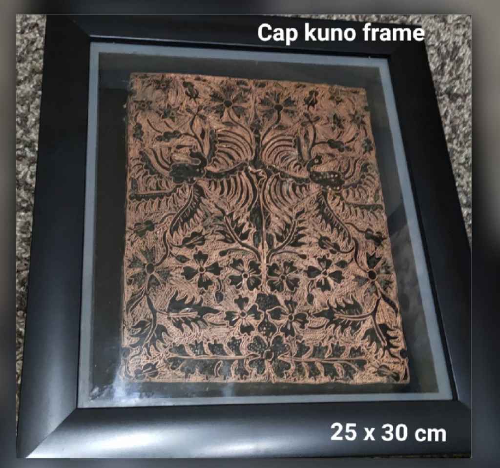 Cap kuno pigura / vintage stamp batik