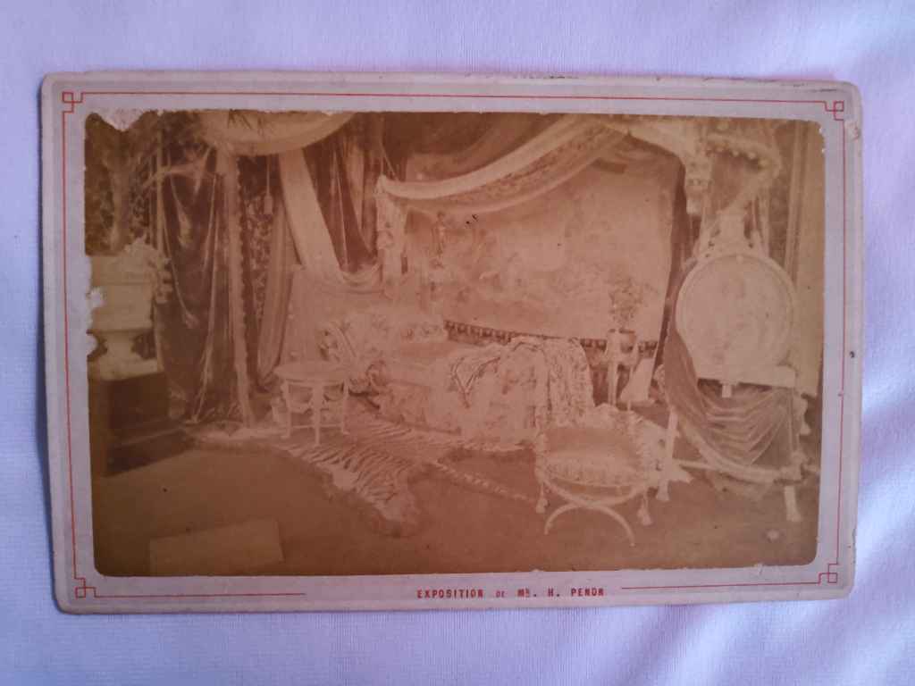 koleksi foto Antik/Kuno estimasi tahun 1870-an  ukuran panjang: 16,5cm lebar: 11cm