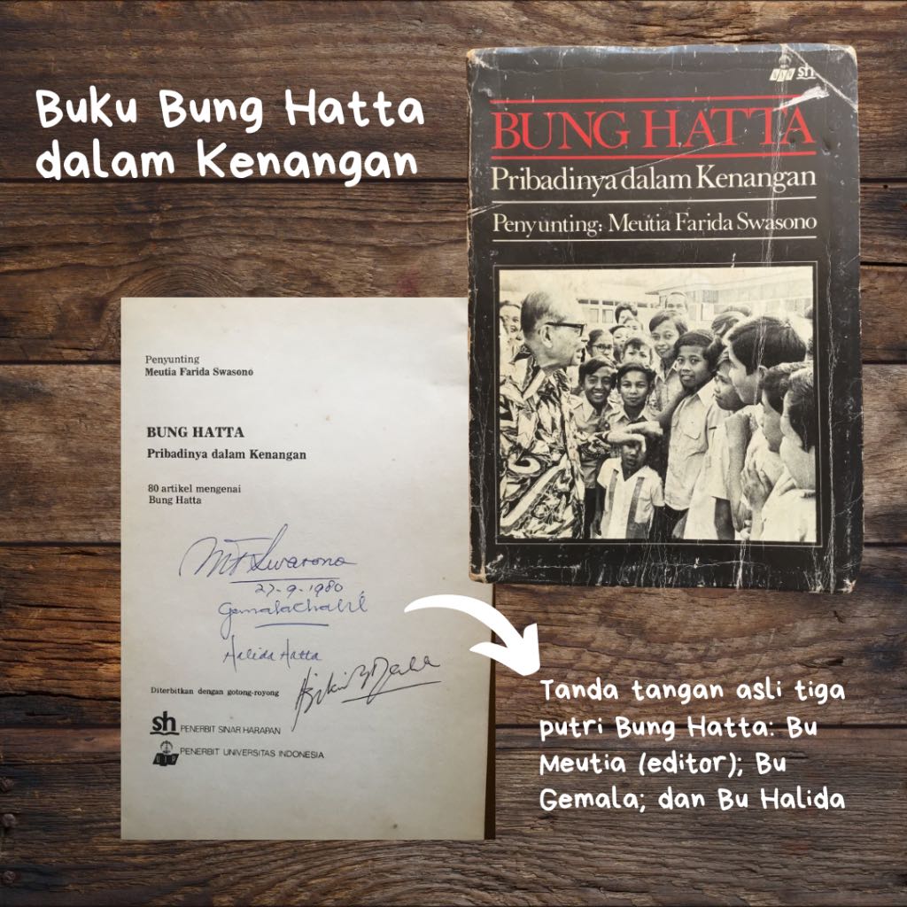 Buku Bung Hatta: Pribadinya dalam Kenangan