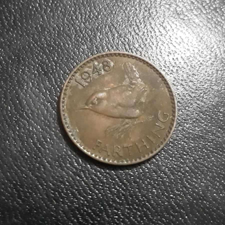 Britania Raya ( Great Britain ) - Farthing 1948 : Koin / Asing / Kuno