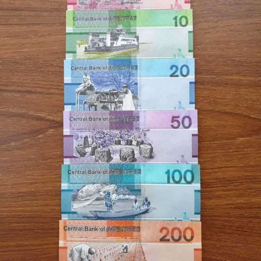 Gambia Set Lengkap (6lembar)