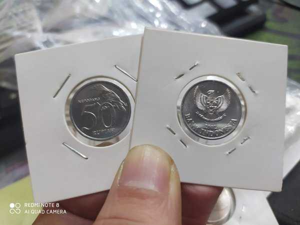 A2526 Per 1 Keping 50 Rupiah Tahun 2002 UNC Rapi Di Holde