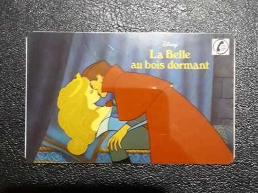 Kartu Telepon Umum Luar : Sepa Telephonique , France - Sleeping Beauty