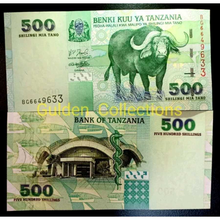 Tanzania 500 Shilligi UNC