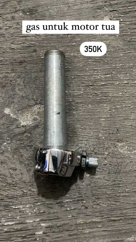 gas untuk motor tua