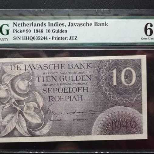 Pmg 65 epq. Federal 10 ungu.