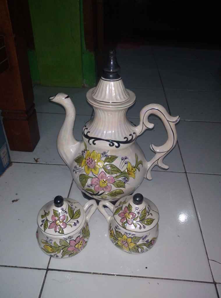 Teko Keramik China Vintage